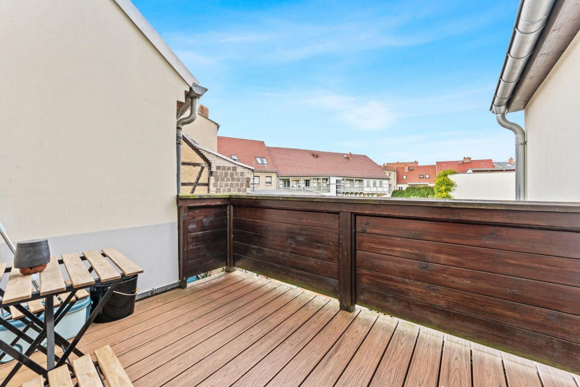 Cosy Apartment With Balcony And Fireplace Jüterbog Eksteriør billede